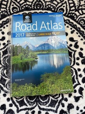 2017 Road Atlas - Blue Cover